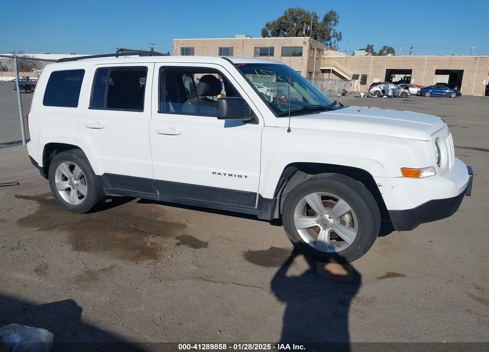 2016 JEEP PATRIOT LATITUDE VIN: 1C4NJPFAXGD794505