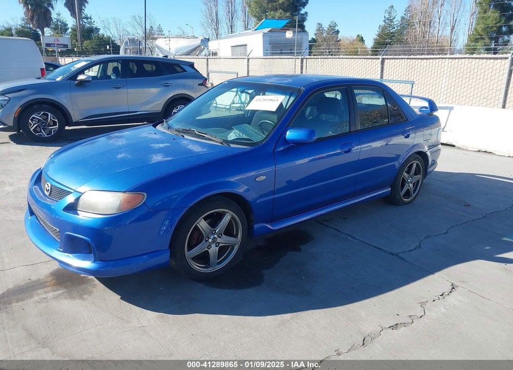 2003 MAZDA SPEED PROTEGE VIN: JM1BJ227930649926