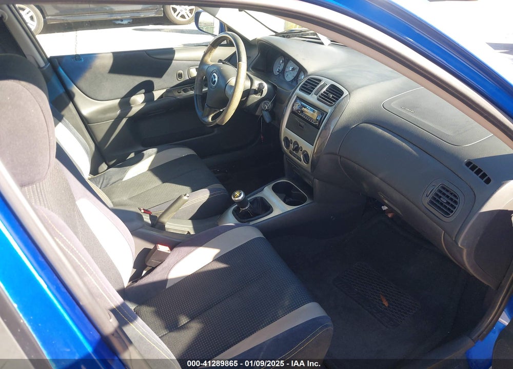 2003 MAZDA SPEED PROTEGE VIN: JM1BJ227930649926