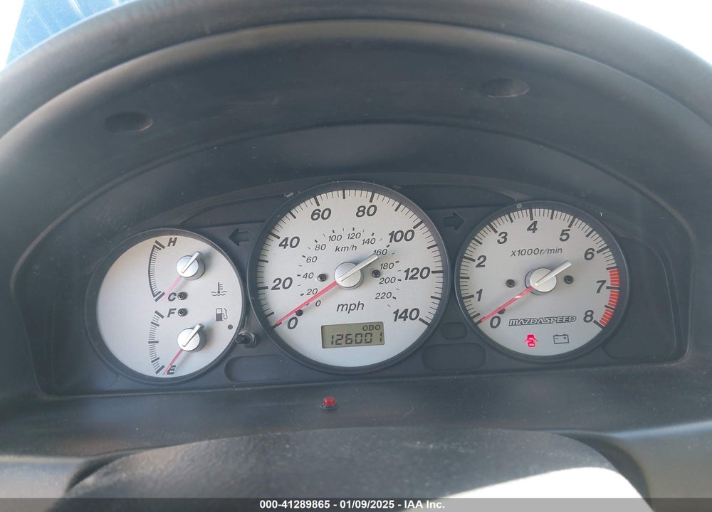 2003 MAZDA SPEED PROTEGE VIN: JM1BJ227930649926