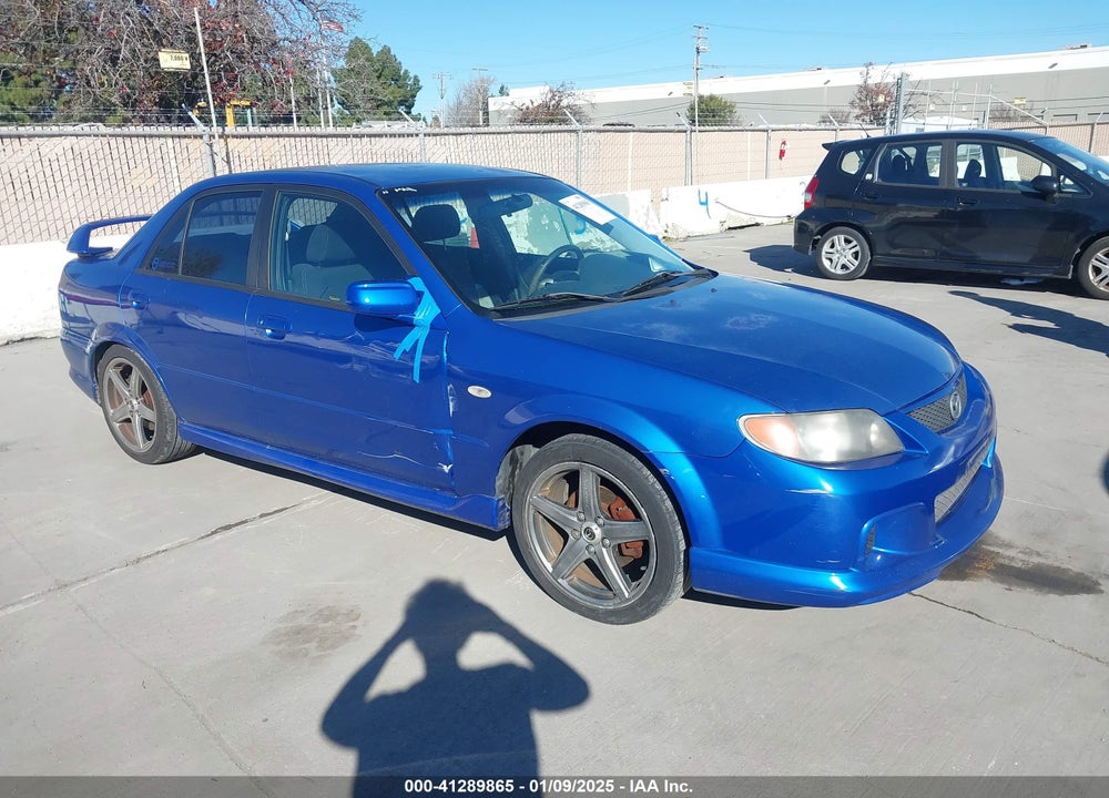 2003 MAZDA SPEED PROTEGE VIN: JM1BJ227930649926