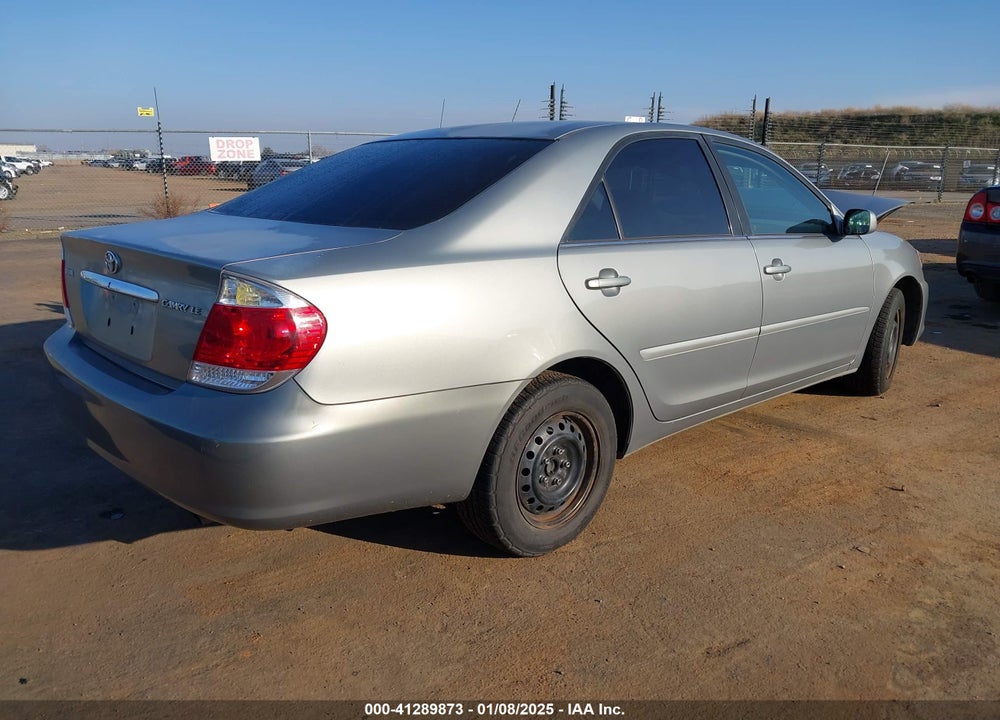 2005 TOYOTA CAMRY LE VIN: 4T1BE32K95U621212