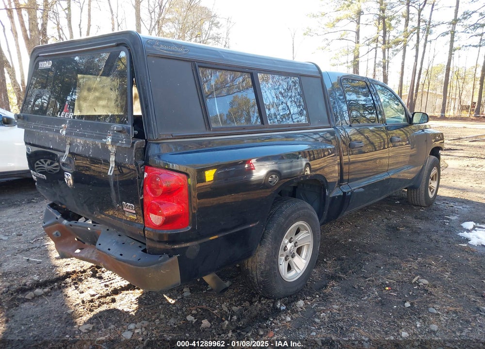 2008 DODGE DAKOTA SLT VIN: 1D7HE48N28S626201