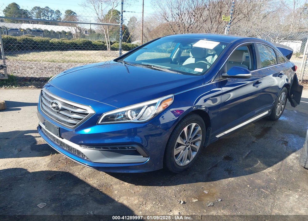 2017 HYUNDAI SONATA VIN: 5NPE34AF2HH444583