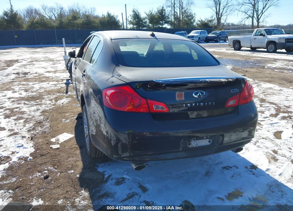 2011 INFINITI G37X VIN: JN1CV6AR6BM356952