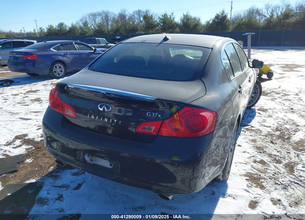 2011 INFINITI G37X VIN: JN1CV6AR6BM356952