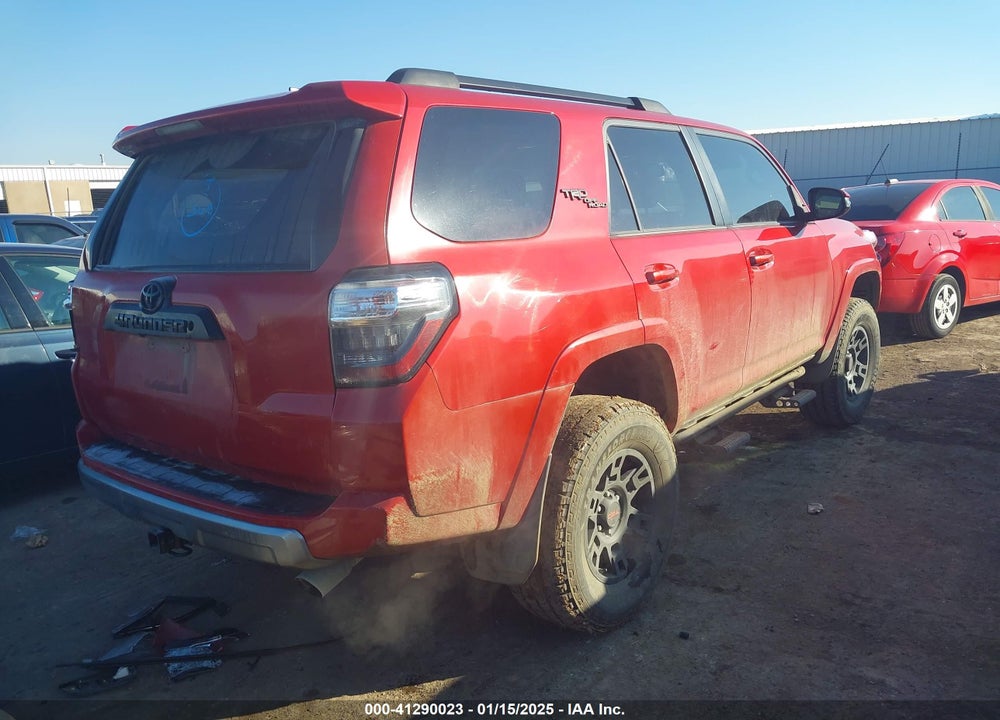 2019 TOYOTA 4RUNNER TRD OFF ROAD PREMIUM VIN: JTEBU5JR5K5613546
