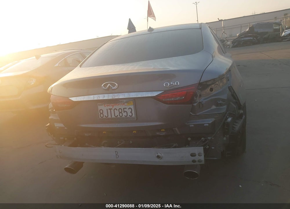 2019 INFINITI Q50 3.0T LUXE VIN: JN1EV7AP5KM517126