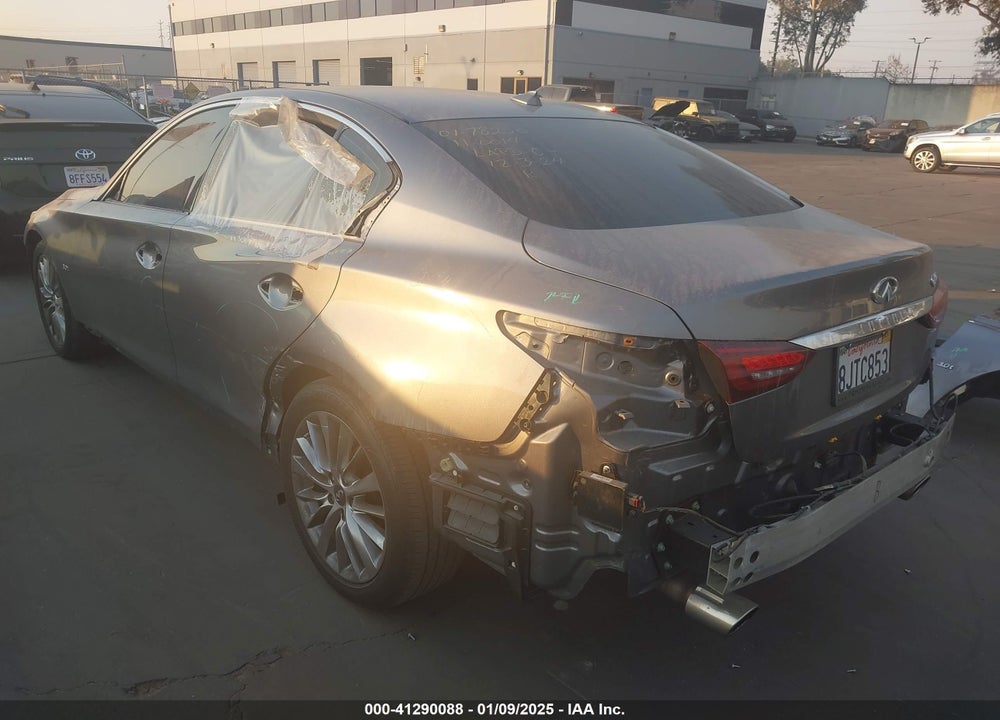 2019 INFINITI Q50 3.0T LUXE VIN: JN1EV7AP5KM517126