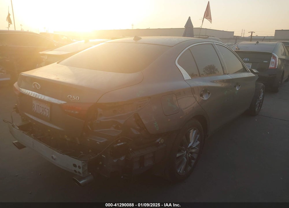 2019 INFINITI Q50 3.0T LUXE VIN: JN1EV7AP5KM517126