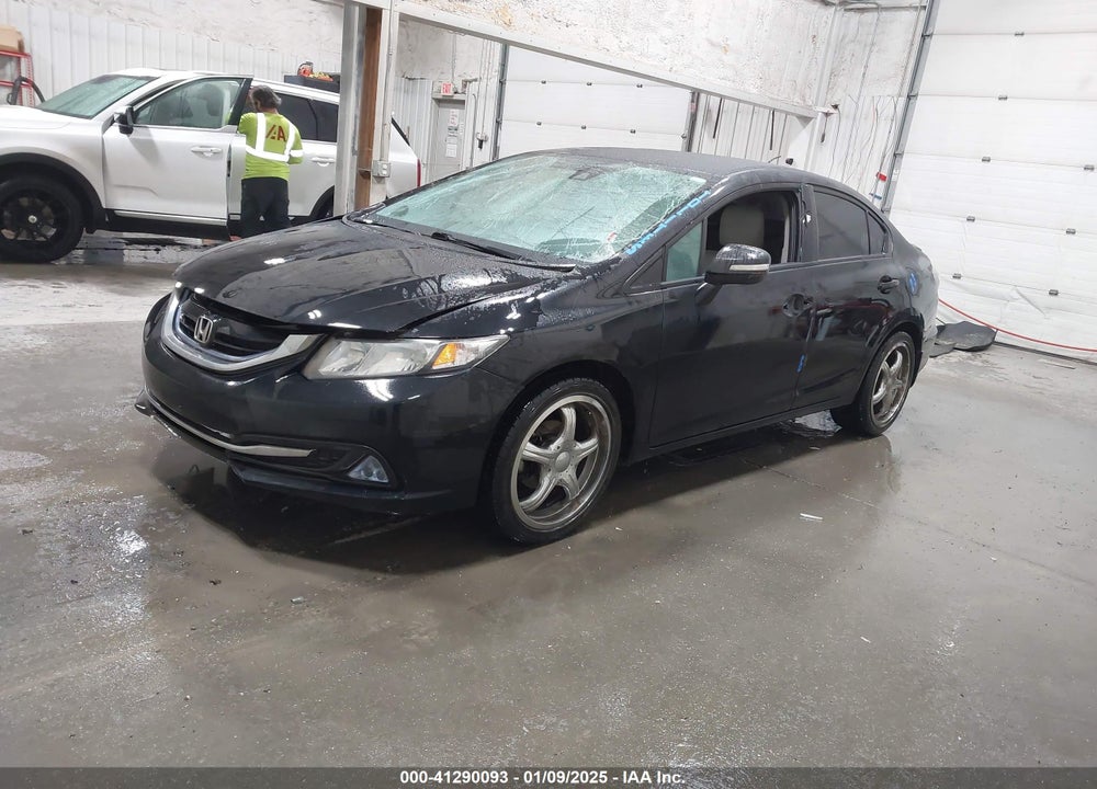 2013 HONDA CIVIC HYBRID VIN: 19XFB4F27DE200522