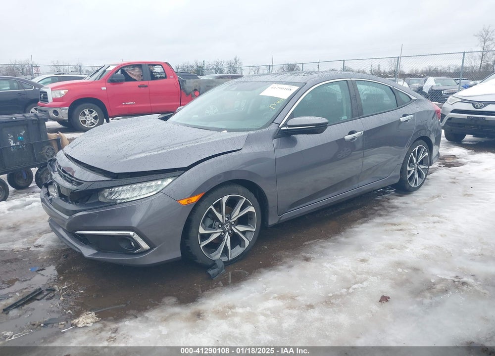 2020 HONDA CIVIC TOURING VIN: 19XFC1F91LE016281