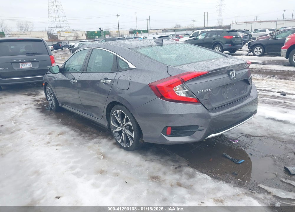 2020 HONDA CIVIC TOURING VIN: 19XFC1F91LE016281