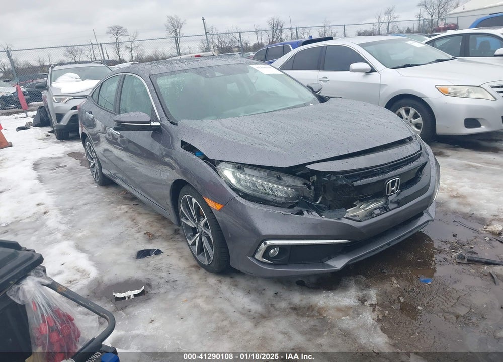 2020 HONDA CIVIC TOURING VIN: 19XFC1F91LE016281