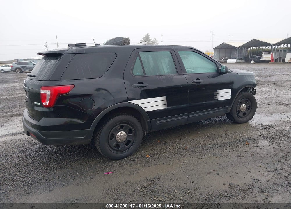 2019 FORD POLICE INTERCEPTOR VIN: 1FM5K8AT8KGB55053
