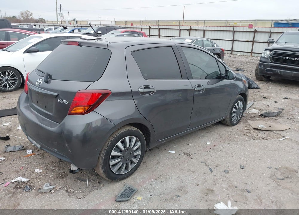 2017 TOYOTA YARIS VIN: VNKKTUD31HA082801