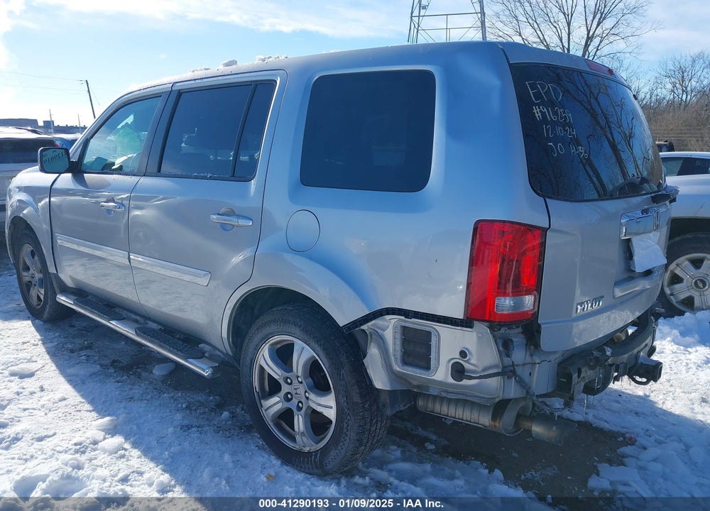2012 HONDA PILOT EX-L VIN: 5FNYF4H54CB049037