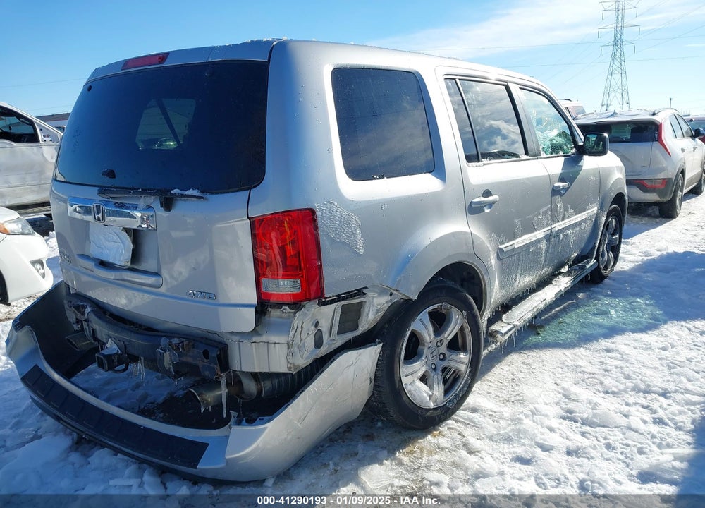 2012 HONDA PILOT EX-L VIN: 5FNYF4H54CB049037