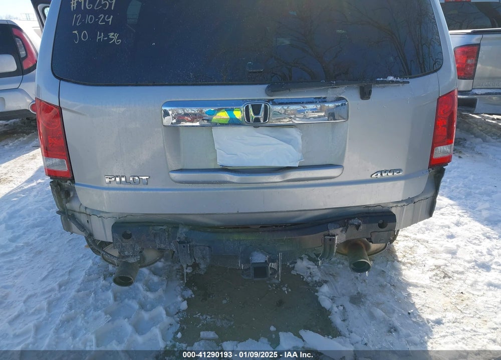 2012 HONDA PILOT EX-L VIN: 5FNYF4H54CB049037