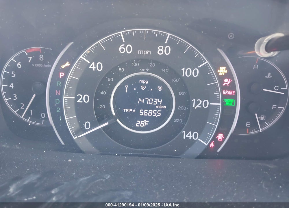 2014 HONDA CR-V EX-L VIN: 5J6RM4H76EL113374