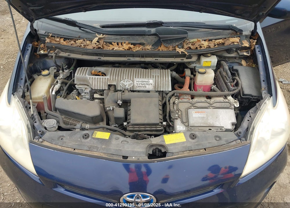 2012 TOYOTA PRIUS TWO VIN: JTDKN3DU8C1585143