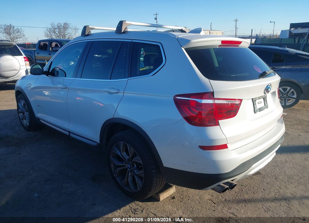 2017 BMW X3 XDRIVE28I VIN: 5UXWX9C36H0T16495