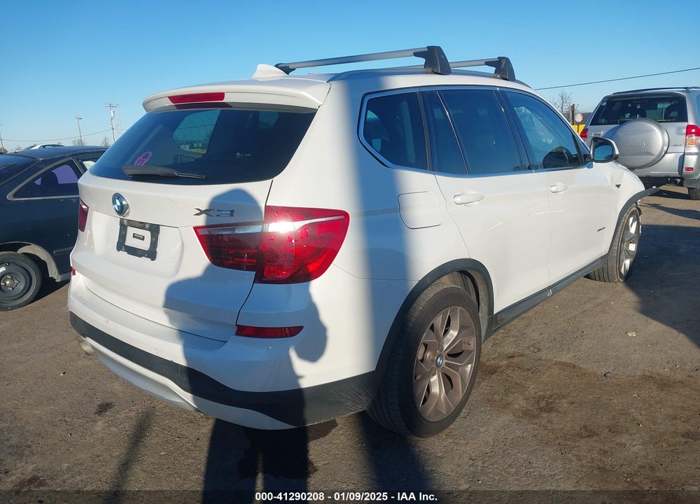 2017 BMW X3 XDRIVE28I VIN: 5UXWX9C36H0T16495