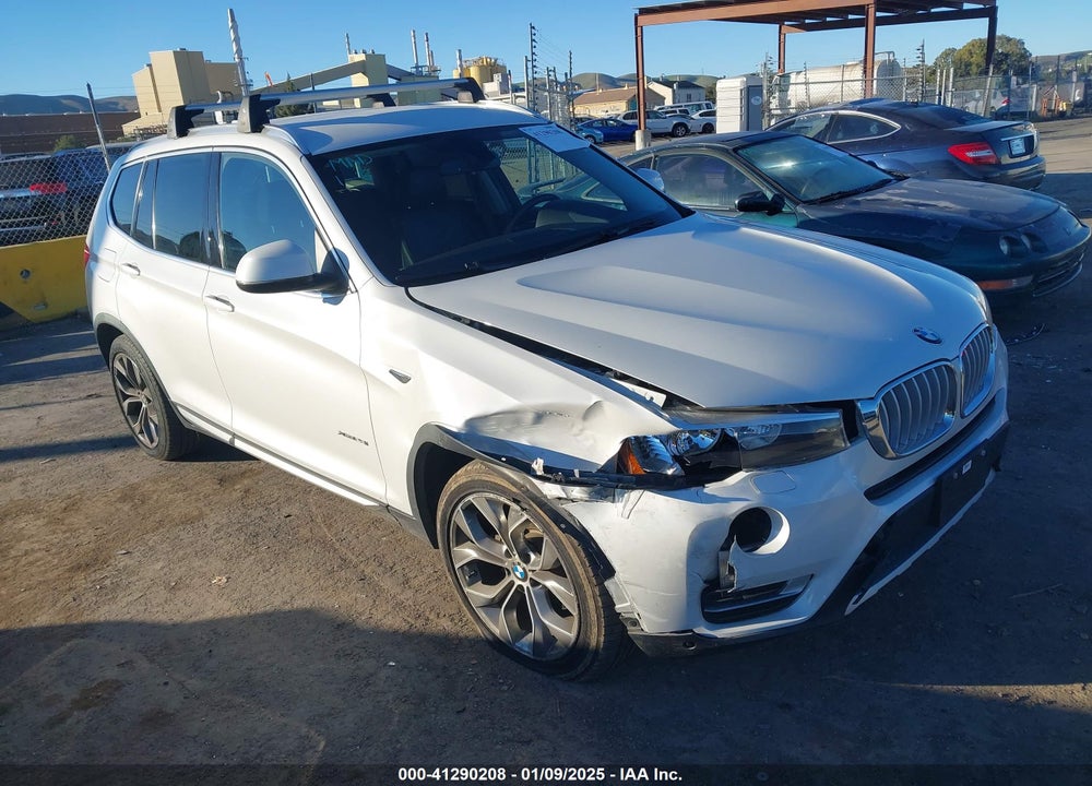 2017 BMW X3 XDRIVE28I VIN: 5UXWX9C36H0T16495