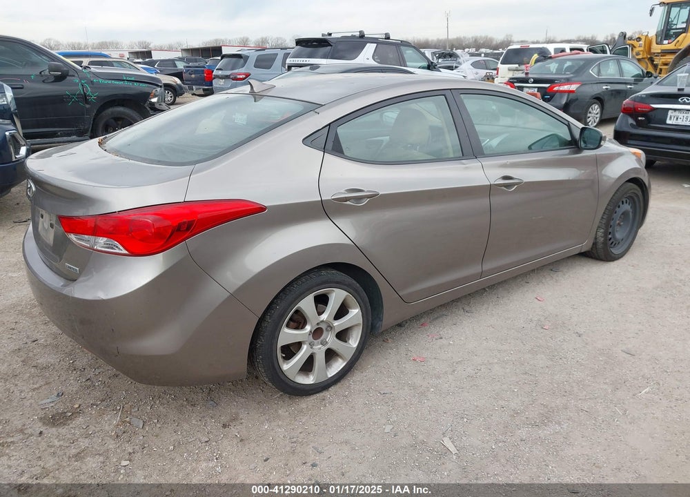 2012 HYUNDAI ELANTRA VIN: 5NPDH4AE0CH091595