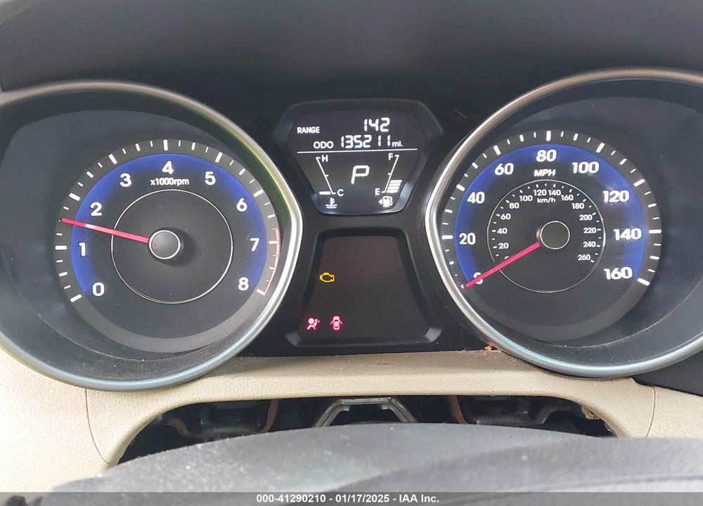 2012 HYUNDAI ELANTRA VIN: 5NPDH4AE0CH091595