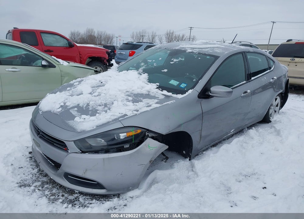 2016 DODGE DART VIN: 1C3CDFBB2GD623579