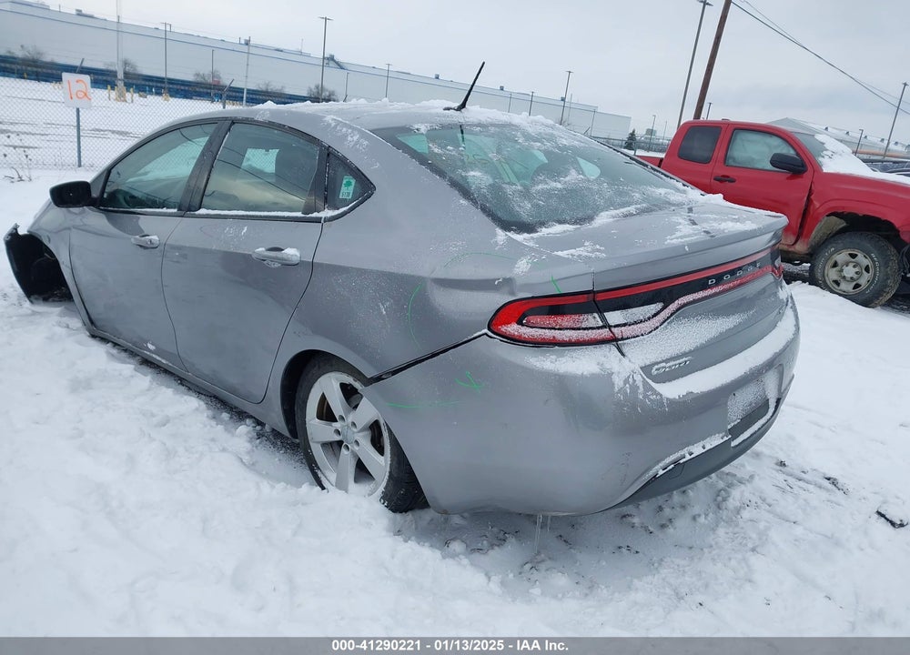 2016 DODGE DART VIN: 1C3CDFBB2GD623579