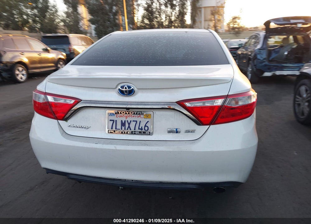 2015 TOYOTA CAMRY HYBRID SE VIN: 4T1BD1FK6FU169691