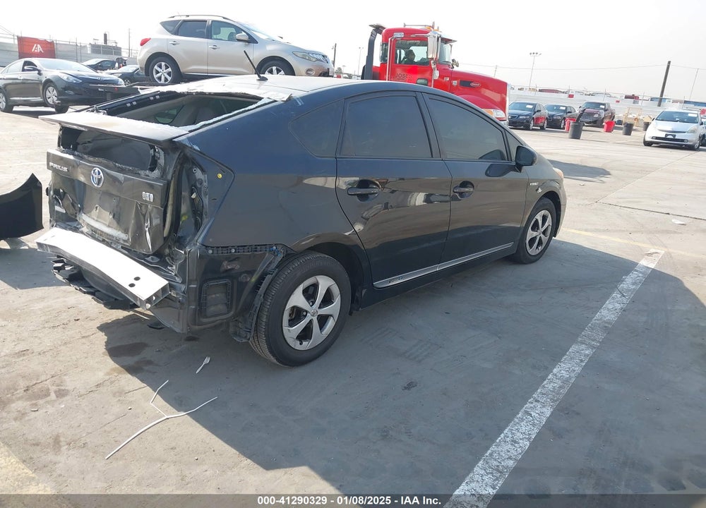 2012 TOYOTA PRIUS TWO VIN: JTDKN3DU3C5484603