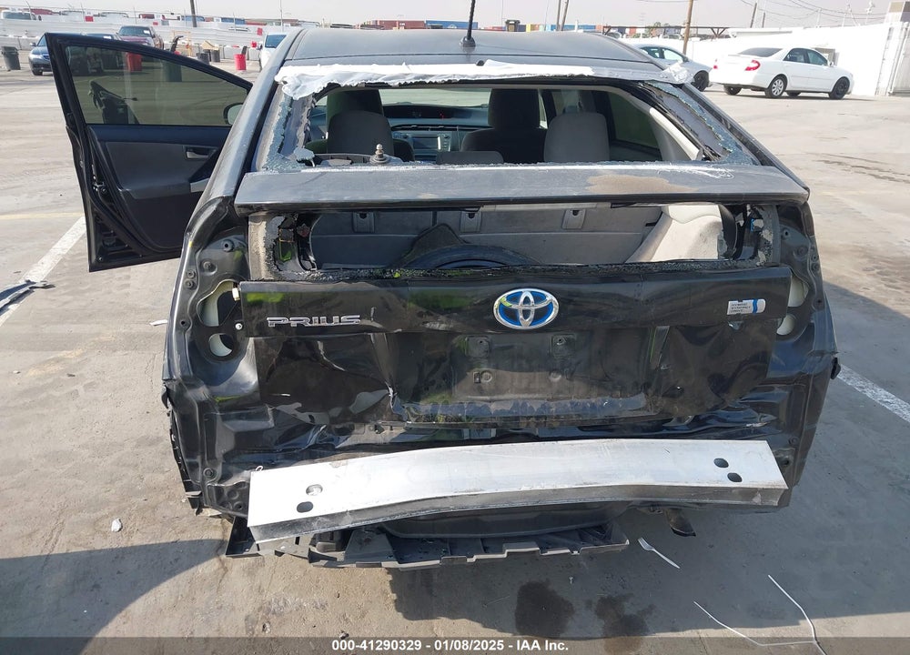 2012 TOYOTA PRIUS TWO VIN: JTDKN3DU3C5484603