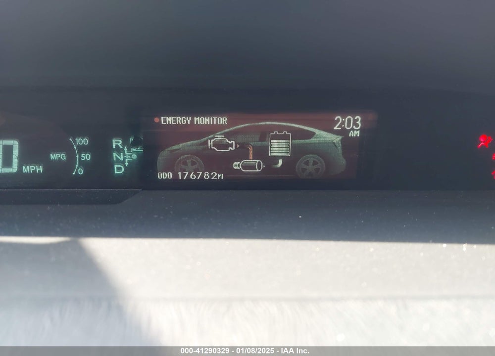 2012 TOYOTA PRIUS TWO VIN: JTDKN3DU3C5484603