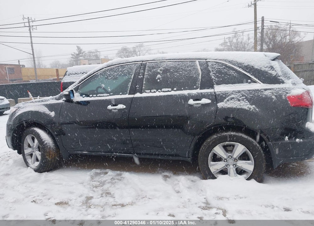 2013 ACURA MDX VIN: 2HNYD2H29DH000387