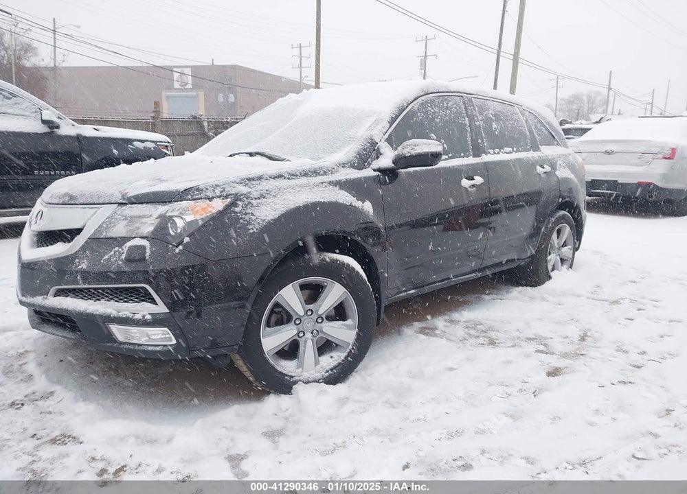 2013 ACURA MDX VIN: 2HNYD2H29DH000387