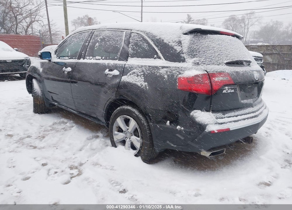 2013 ACURA MDX VIN: 2HNYD2H29DH000387