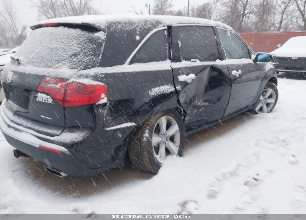 2013 ACURA MDX VIN: 2HNYD2H29DH000387