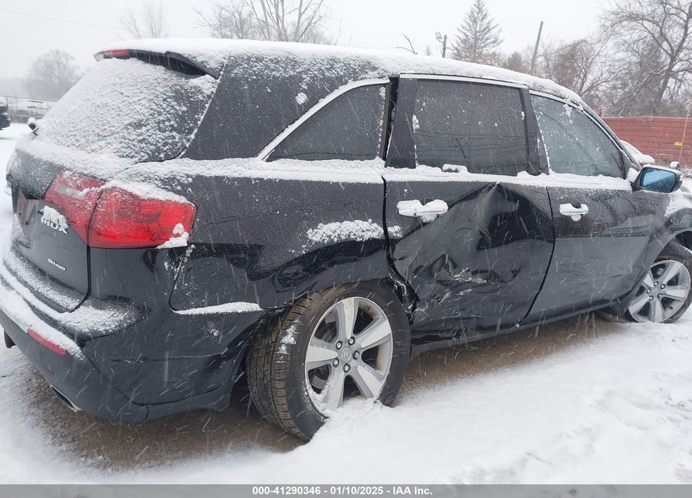 2013 ACURA MDX VIN: 2HNYD2H29DH000387