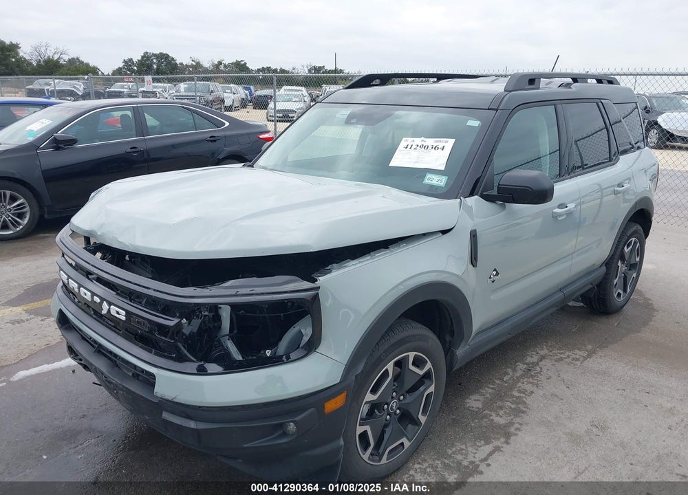 2023 FORD BRONCO SPORT OUTER BANKS VIN: 3FMCR9C64PRD13372