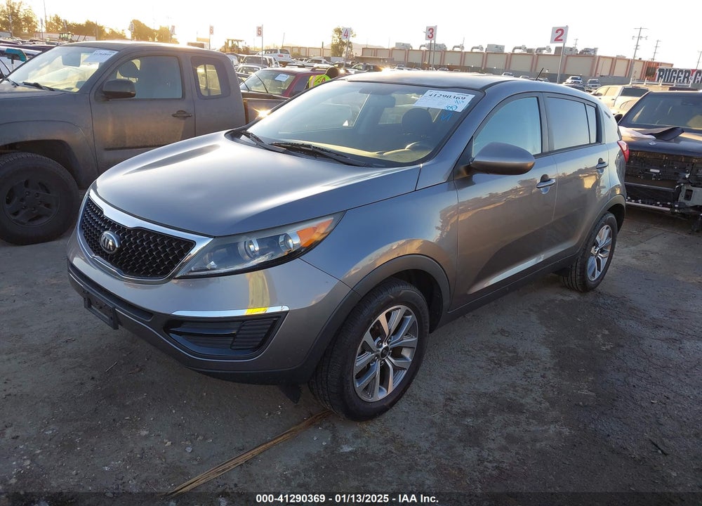 2016 KIA SPORTAGE LX VIN: KNDPB3AC8G7816197