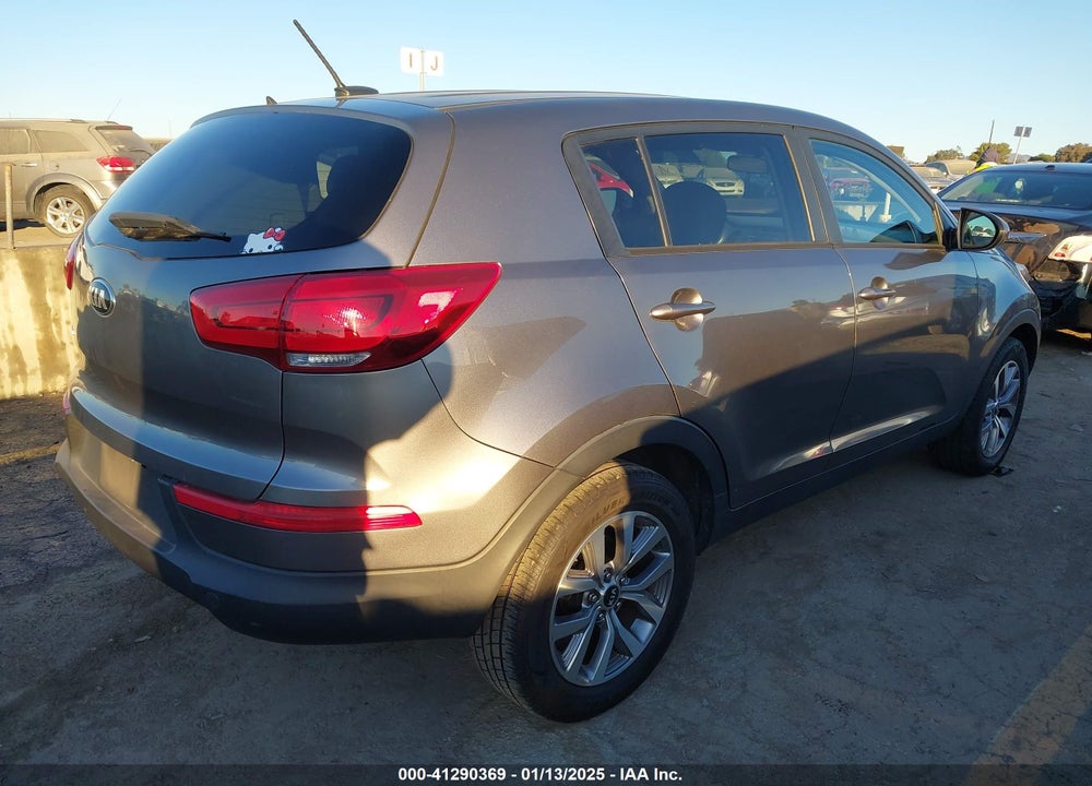 2016 KIA SPORTAGE LX VIN: KNDPB3AC8G7816197