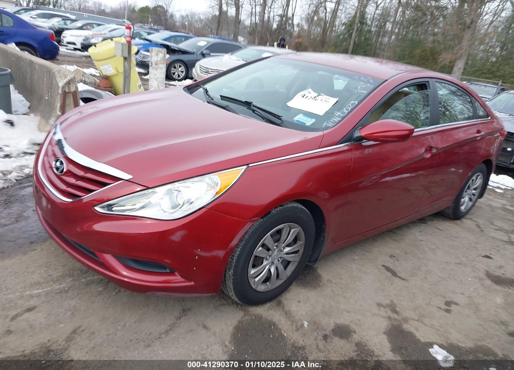 2011 HYUNDAI SONATA GLS VIN: 5NPEB4AC7BH126183