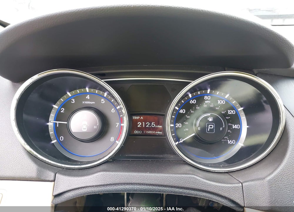2011 HYUNDAI SONATA GLS VIN: 5NPEB4AC7BH126183