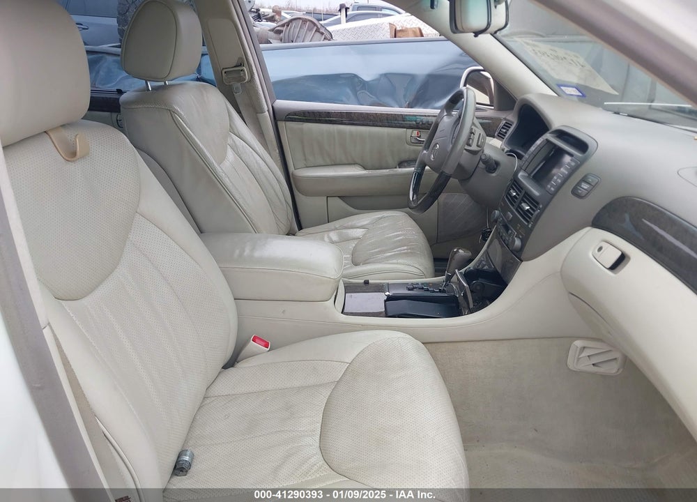 2001 LEXUS LS 430 VIN: JTHBN30F410038878