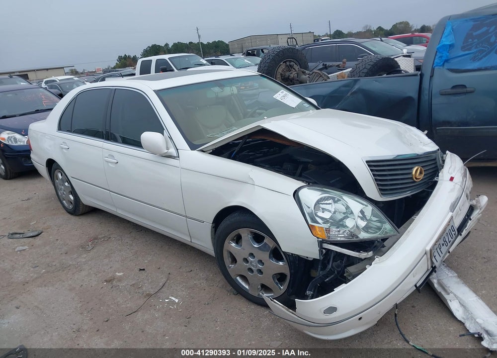 2001 LEXUS LS 430 VIN: JTHBN30F410038878