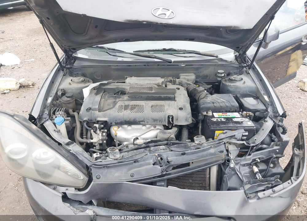 2008 HYUNDAI TIBURON GS VIN: KMHHM66D18U282699