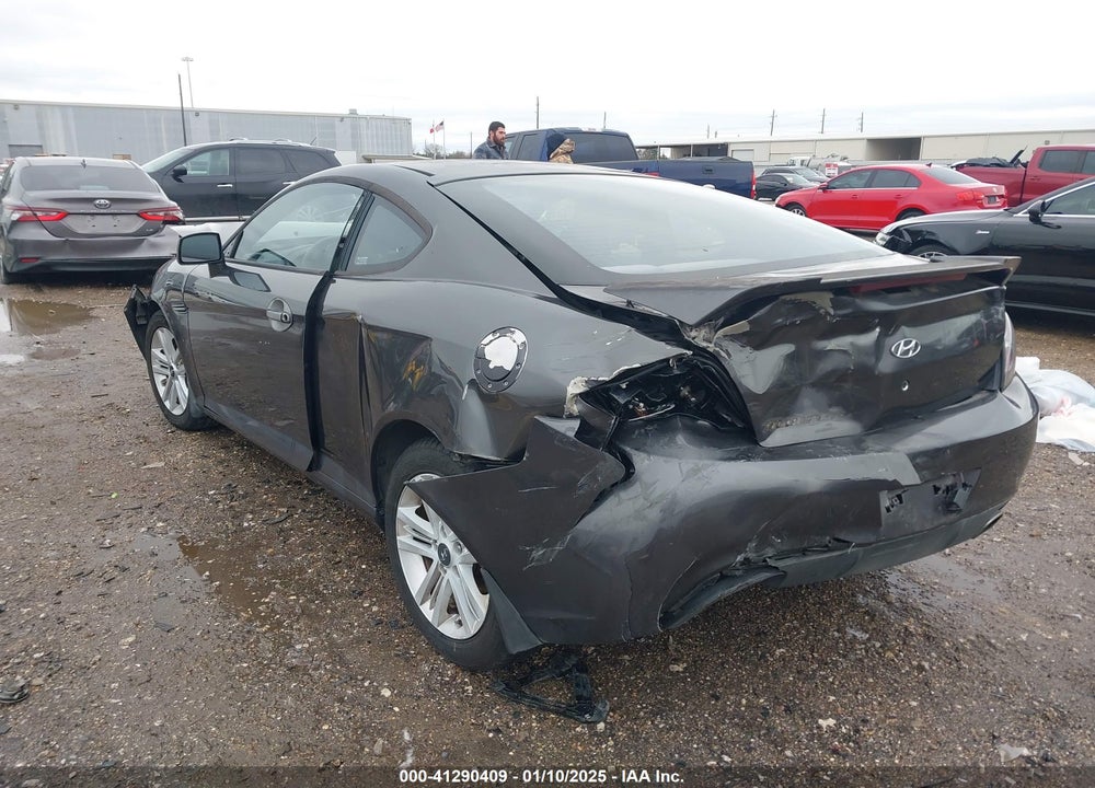 2008 HYUNDAI TIBURON GS VIN: KMHHM66D18U282699